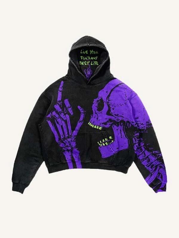 3D Skull Print Colorblock Hoodie - MRC STORETopMy StoreColorblock Skull Print Pocket 3D Hoodie - Multiple Colors - MRC STOREMRC STORECJWY214563263KPStyle 11L