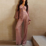 Chic Wide Leg Casual Jumpsuit - MRC STORETopMy StoreChic Wide Leg Casual Jumpsuit - MRC STOREMRC STORECJNSSYLY07638-Pink-LPinkL