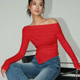 Trendy Street Fashion Long Sleeve - MRC STORETopMy StoreTrendy Street Fashion Long Sleeve - MRC STOREMRC STORECJCS212545603CXRedL