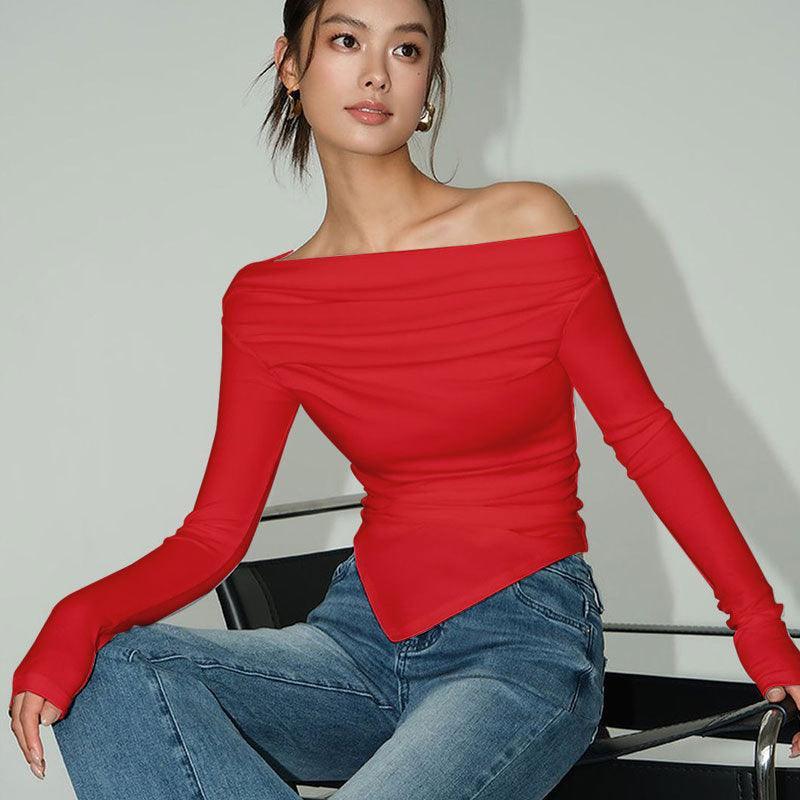 Trendy Street Fashion Long Sleeve - MRC STORETopMy StoreTrendy Street Fashion Long Sleeve - MRC STOREMRC STORECJCS212545603CXRedL