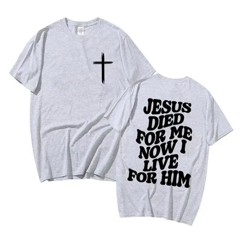 Jesus Letters T-Shirt - MRC STORETopMy StoreJesus Letters T-Shirt - MRC STOREMRC STORECJYH212887228BYStyle 44XL