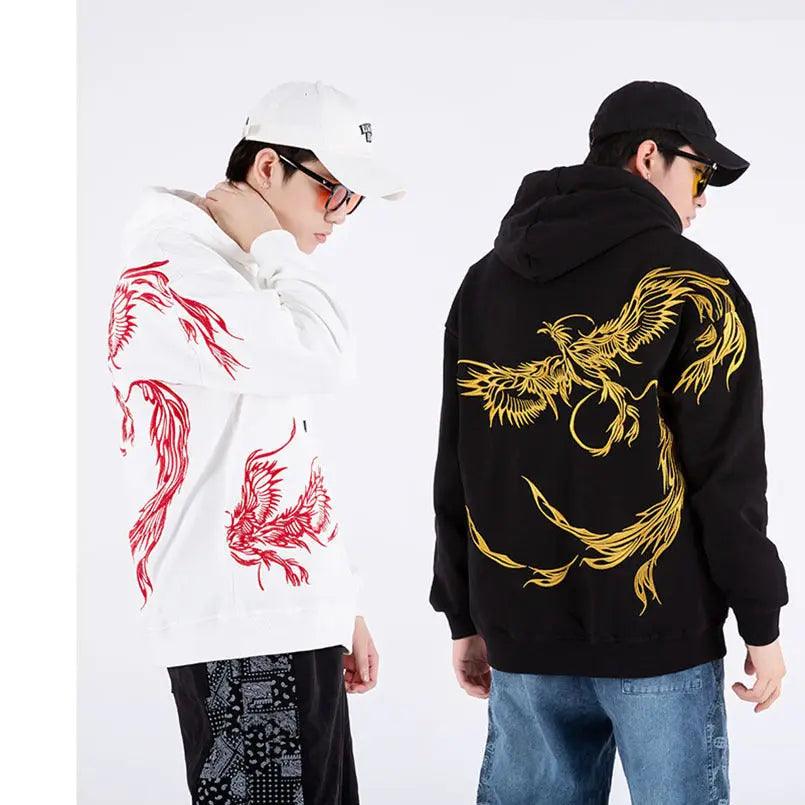 Niepce Inc Japanese Streetwear Embroidered Hoodie - MRC STORETopMy StoreNiepce Inc Japanese Streetwear Embroidered Hoodie - MRC STOREMRC STORECJYH148339104DWWhite2XL