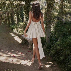 Elegant Backless Lace - Up Party Dress - MRC STORETopMy StoreElegant Backless Lace - Up Party Dress - MRC STOREMRC STORECJLY178237503CXWhiteL