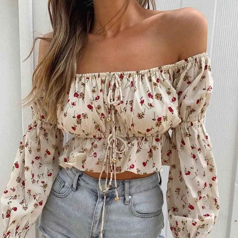Floral sleeve shirts - MRC STOREtopMy StoreFloral sleeve shirtsMRC STORECJNSSYCS04702-White-LWhiteL