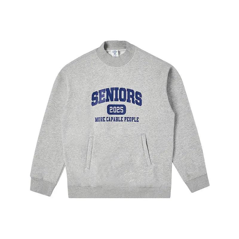 Printed Turtleneck Fleece Sweater - MRC STORETopMy StorePrinted Turtleneck Fleece Sweater - MRC STOREMRC STORECJWY202132302BYWhiteL