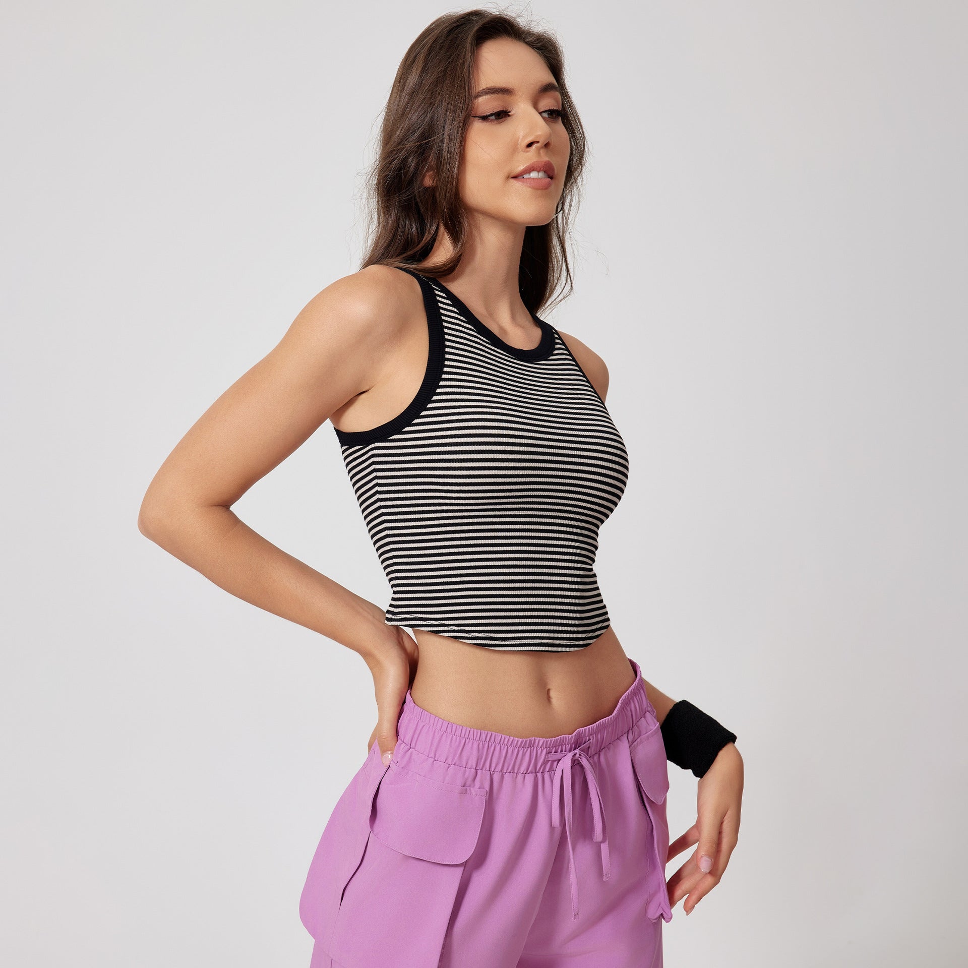 Women’s Yoga Vest - Quick - Drying Sports Bra - MRC STOREyoga clothesMy StoreWomen’s Yoga Vest - Quick - Drying Sports Bra My Store  26.05MRC STORECJWX234999811KPCocoa Black StripeL