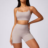 Quick Drying Workout Outfit - Brushed Tight - Fit Activewear for Running & Fitness - MRC STOREyoga clothesMy StoreQuick Drying Workout Outfit - Brushed Tight - Fit Activewear for Running & Fitness - MRC STOREMRC STORECJDK218283911KPBra Set Linen GrayL
