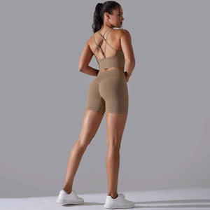 Seamless Yoga Clothes Suit - MRC STOREyoga clothesMy StoreSeamless Yoga Clothes SuitMRC STORECJDK209333912LOCocoa ColorL