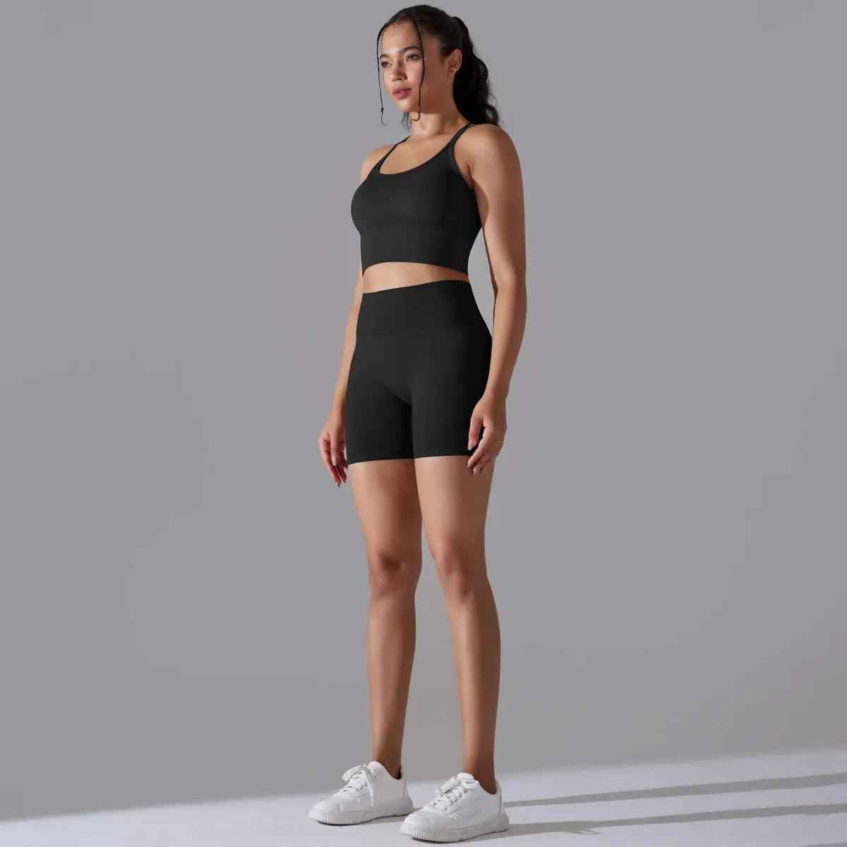 Seamless Yoga Clothes Suit - MRC STOREyoga clothesMy StoreSeamless Yoga Clothes SuitMRC STORECJDK209333912LOCocoa ColorL