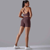 Seamless Yoga Clothes Suit - MRC STOREyoga clothesMy StoreSeamless Yoga Clothes SuitMRC STORECJDK209333930DWPomegranate PurpleL