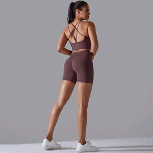 Seamless Yoga Clothes Suit - MRC STOREyoga clothesMy StoreSeamless Yoga Clothes SuitMRC STORECJDK209333930DWPomegranate PurpleL