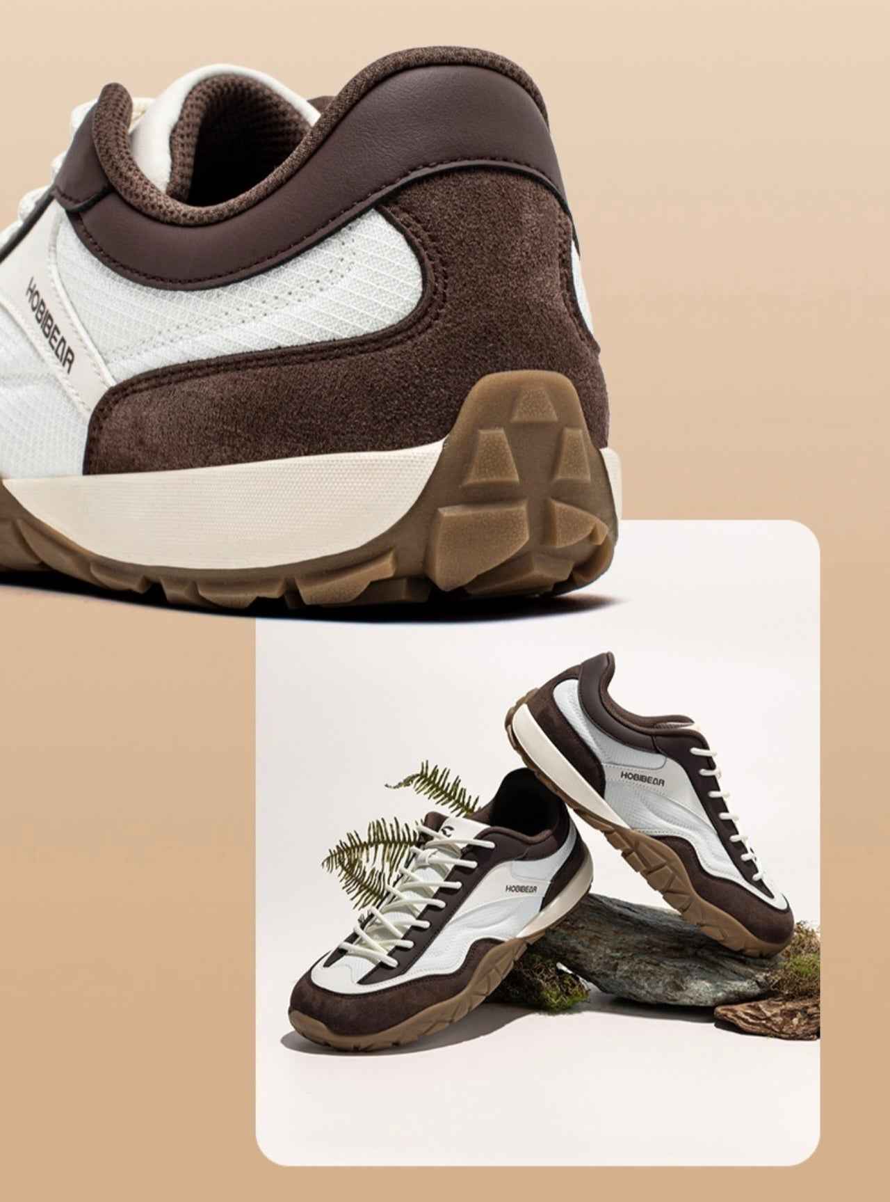 Wide-toe Shoes For Spring And Autumn Outdoor Sneakers With A Durable Soft Sole